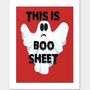 this is boo sheet Posters and Art